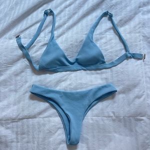 Zaful light blue bikini